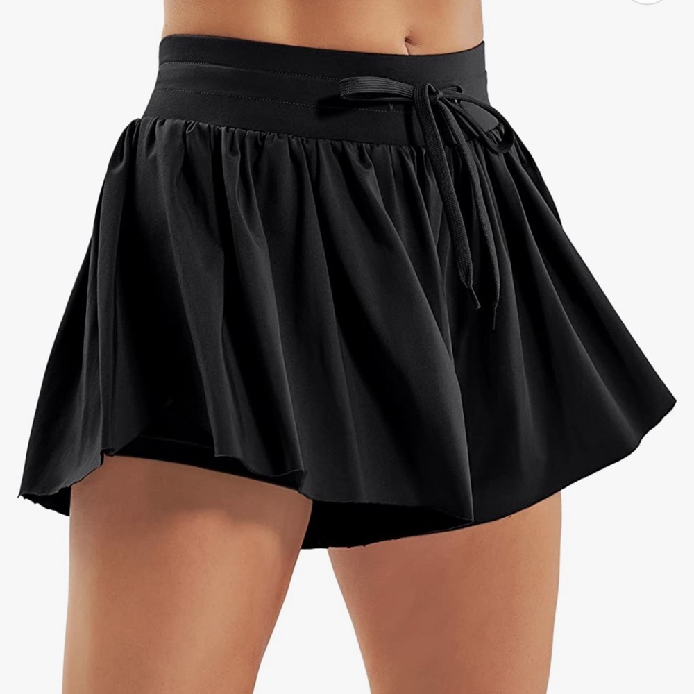 Women's Flowy Shorts 2 in 1 Gym Shorts